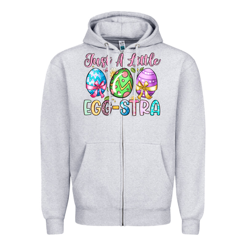 Just A Little Egg Stra Zipper Hoodie by Artiststas | Teevron