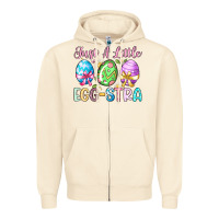 Sandshell just a little egg stra Zipper Hoodie - Artiststas