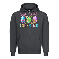 Smoke just a little egg stra Zipper Hoodie - Artiststas