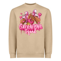 Mushroom galentine squad afro girl sneakers Heavyweight Sweatshirt - RanaPortraitStore