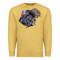 Antique Gold Bronze Turkey Premium Sweatshirt - LillyAllenDesigns