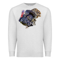 Oatmeal Heather Bronze Turkey Premium Sweatshirt - LillyAllenDesigns