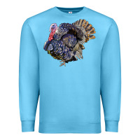 Ocean Blue Bronze Turkey Premium Sweatshirt - LillyAllenDesigns