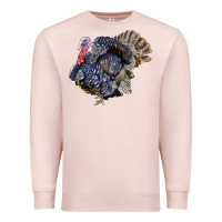 Pale Pink Bronze Turkey Premium Sweatshirt - LillyAllenDesigns