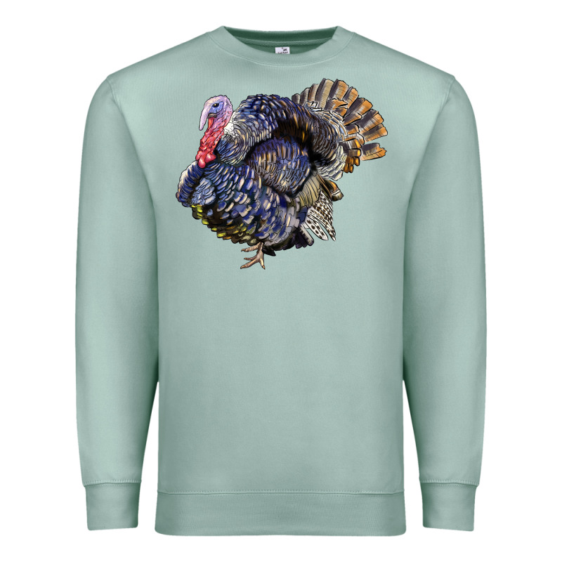 Bronze Turkey Premium Sweatshirt by LillyAllenDesigns | Teevron