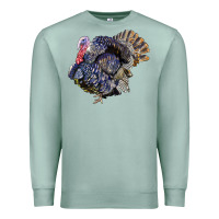 Seafoam Bronze Turkey Premium Sweatshirt - LillyAllenDesigns