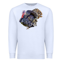 White Bronze Turkey Premium Sweatshirt - LillyAllenDesigns