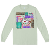 Matcha nurse nurse nurse with nurse element Long Sleeve Tee - AdoDesignShop