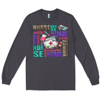 Smoke nurse nurse nurse with nurse element Long Sleeve Tee - AdoDesignShop