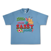 Pebble Blue little miss sassy pants Urban Heavy Tee - texasbilliewilder