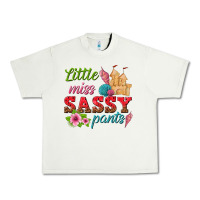 Pistachio little miss sassy pants Urban Heavy Tee - texasbilliewilder