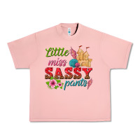 Salmon little miss sassy pants Urban Heavy Tee - texasbilliewilder