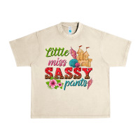 Sandshell little miss sassy pants Urban Heavy Tee - texasbilliewilder