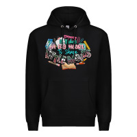 Black it takes a big heart to shape little mind teacher Premium Hoodie - NancyCooperArtShop