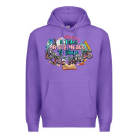 Purple it takes a big heart to shape little mind teacher Premium Hoodie - NancyCooperArtShop
