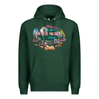 Sports Green it takes a big heart to shape little mind teacher Premium Hoodie - NancyCooperArtShop