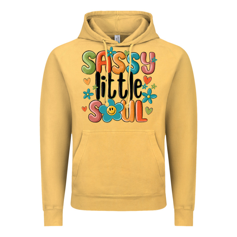 Sassy Little Soul Smiley Vintage Hoodie by MaliasSmallBusiness | Teevron