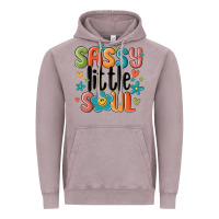 Vintage Zinc sassy little soul smiley Vintage Hoodie - MaliasSmallBusiness
