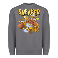 Storm yellow sneaker girl afro woman Heavyweight Sweatshirt - RanaPortraitStore