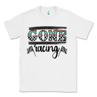 White goneracing Classic Tee - CowhideDigitalArt