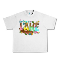 Lunar Rock living on lake time Urban Heavy Tee - texasbilliewilder