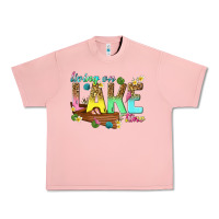 Salmon living on lake time Urban Heavy Tee - texasbilliewilder
