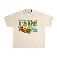 Sandshell living on lake time Urban Heavy Tee - texasbilliewilder