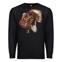Black Bourbon Red Turkey Premium Sweatshirt - LillyAllenDesigns