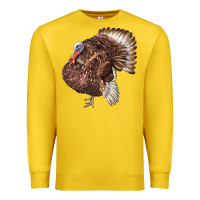 Lemon Bourbon Red Turkey Premium Sweatshirt - LillyAllenDesigns