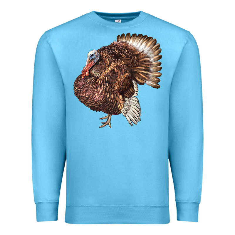 Bourbon Red Turkey Premium Sweatshirt by LillyAllenDesigns | Teevron