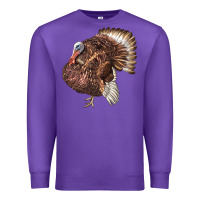 Purple Bourbon Red Turkey Premium Sweatshirt - LillyAllenDesigns
