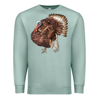 Seafoam Bourbon Red Turkey Premium Sweatshirt - LillyAllenDesigns
