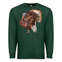 Sports Green Bourbon Red Turkey Premium Sweatshirt - LillyAllenDesigns
