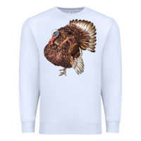 White Bourbon Red Turkey Premium Sweatshirt - LillyAllenDesigns