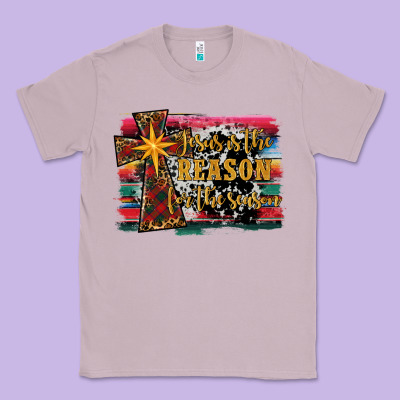 Jesus İs The Reason For The Season Christmas Classic Tee Designed By Ranaportraitstore