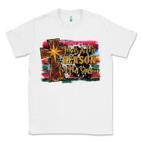 White jesus i̇s the reason for the season christmas Classic Tee - RanaPortraitStore