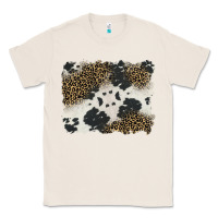 Natural black and white cowhide background Classic Tee - BarkalooDesign
