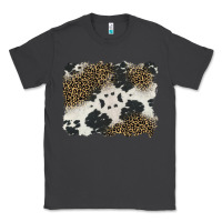 Smoke black and white cowhide background Classic Tee - BarkalooDesign