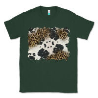 Sports Green black and white cowhide background Classic Tee - BarkalooDesign