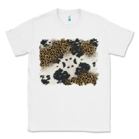 White black and white cowhide background Classic Tee - BarkalooDesign