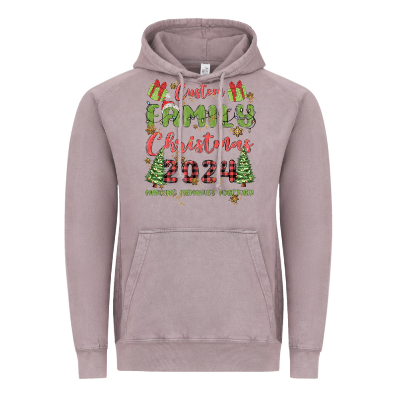 Custom Family Christmas 2024 Marking Memories Toge Vintage Hoodie by MaliasSmallBusiness | Teevron