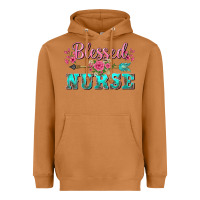 Meerkat western blessed nurse pink floral arrow Heavyweight Hoodie - BarkalooDesign