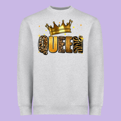 Heavyweight Sweatshirt queen glitter