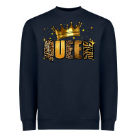 Navy queen glitter Heavyweight Sweatshirt - RanaPortraitStore