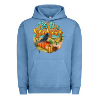 Pigment Pebble Blue tis' the season Urban Hoodie - LillyAllenDesigns