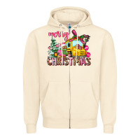 Sandshell merry christmas Zipper Hoodie - AdoDesignShop