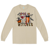 Mushroom drink up witches Long Sleeve Tee - CowhideDigitalArt