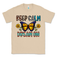 Mushroom keep calm dream on Classic Tee - CowhideDigitalArt