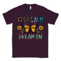 Plum keep calm dream on Classic Tee - CowhideDigitalArt