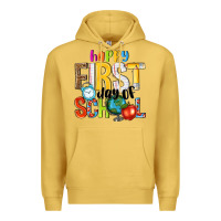 Antique Gold happy first day of school Premium Hoodie - NancyCooperArtShop